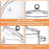 Borosilicate Pot (Assorted Sizes)