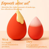 5 Pieces Makeup Sponge (assorted colours and shapes)