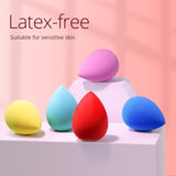 5 Pieces Makeup Sponge (assorted colours and shapes)
