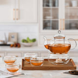 Glass Tea Warmer 5.3 in/13.5cm Diameter (Candle not Included)