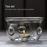 Glass Tea Warmer 5.3 in/13.5cm Diameter (Candle not Included)