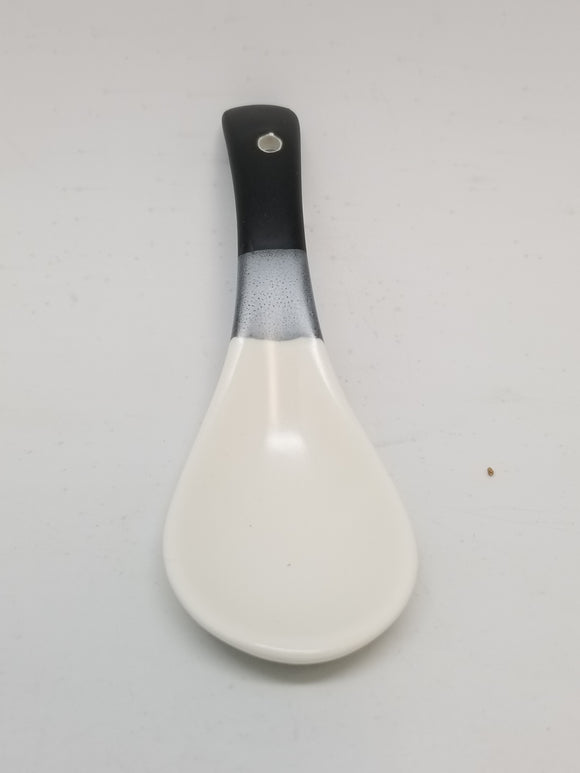 Hand Crafted two-tone Porcelain Spoon (set of 4)