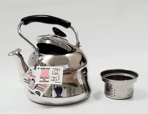 Staineless Steel Whistle Kettle with Bonus Infuser - 1.5L