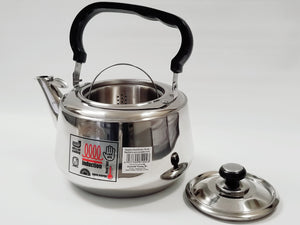 Staineless Steel Whistle Kettle with Bonus Infuser - 4L / Induction