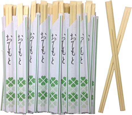 Disposable Natural Bamboo Chopsticks (20 pairs)