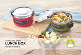 Double-Layer Thermal Stainless Steel Lunch Box (1L Capacity)